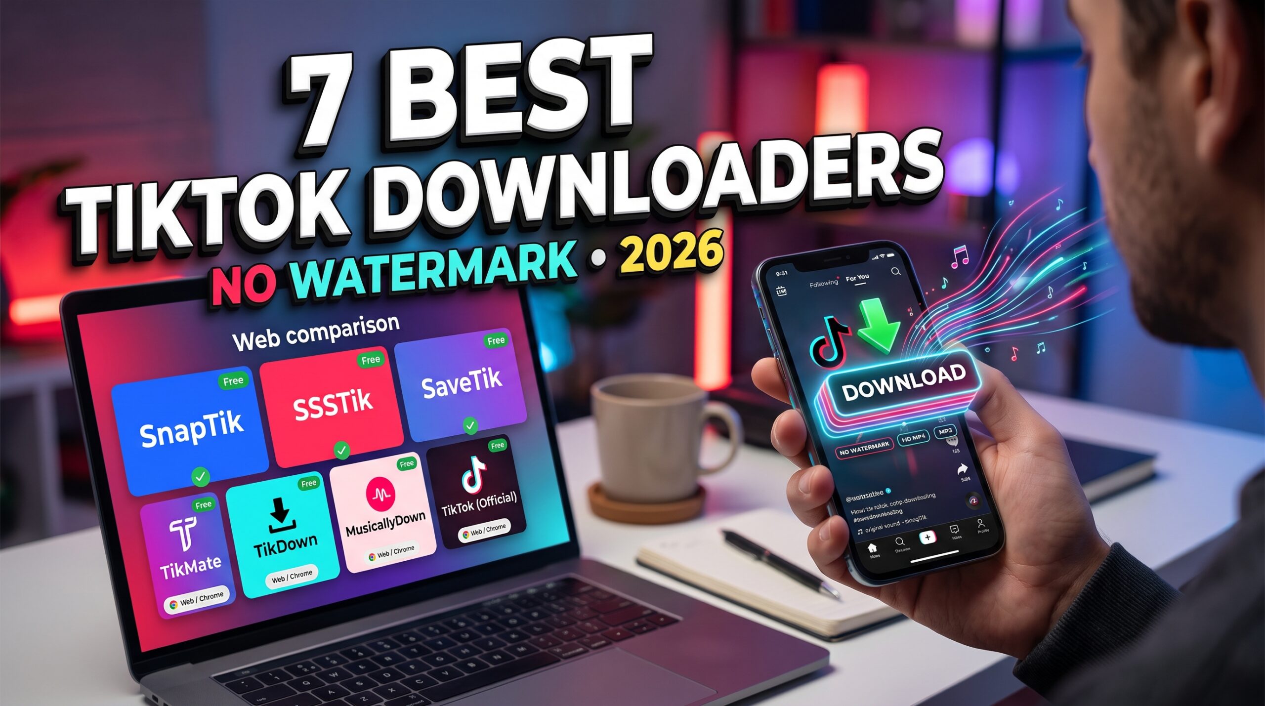 Best Free Online Tools for Saving TikTok Content in 2026: 7 Options Compared
