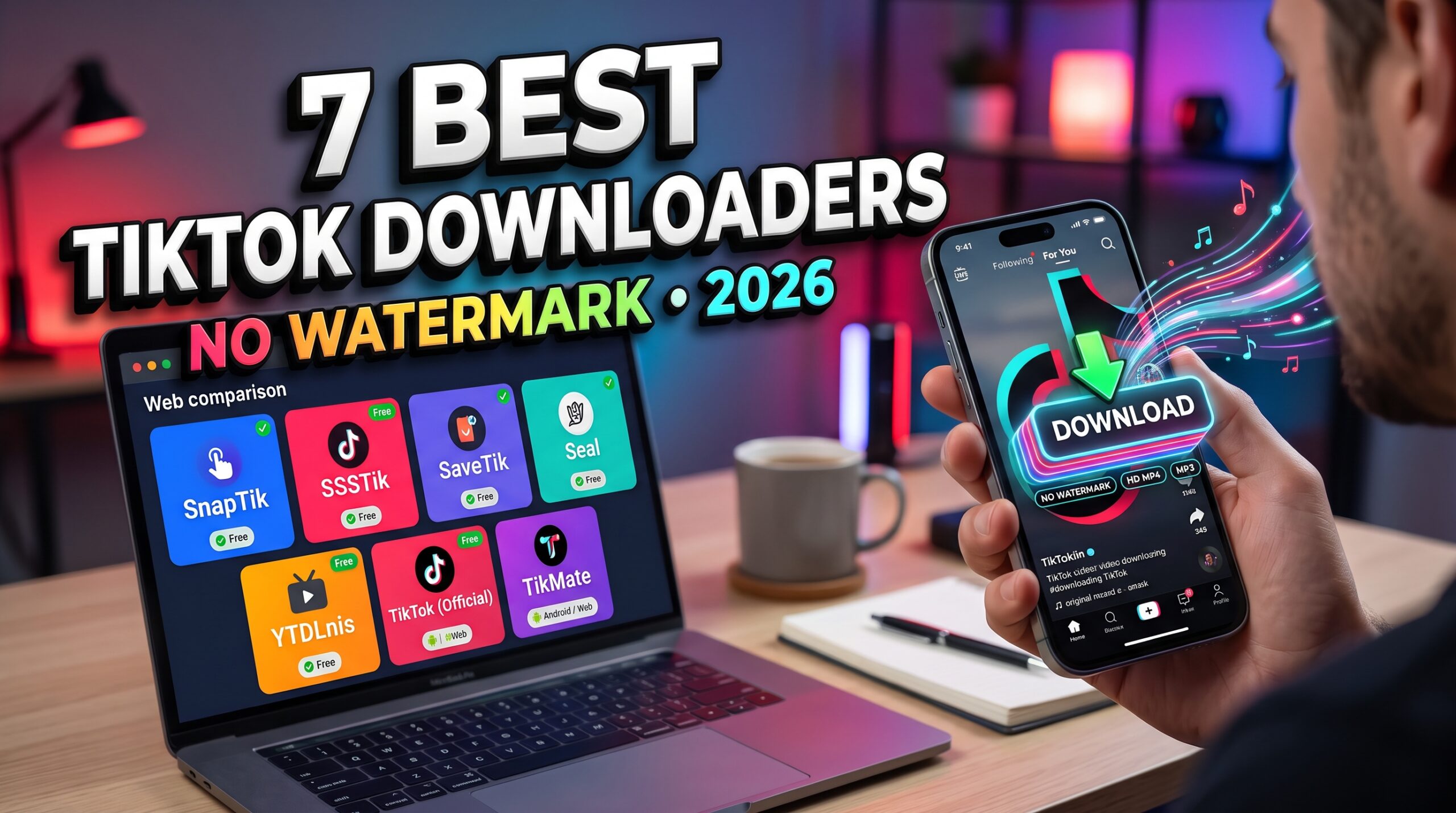 7 Best Apps for Downloading TikTok Videos Without Watermarks in 2026